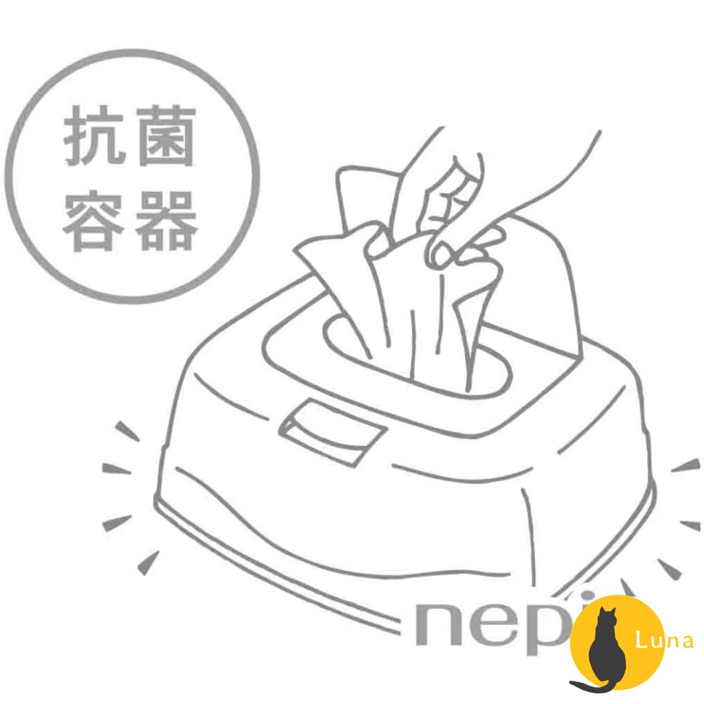 日本 NEPIA 王子 鼻貴族 水溶性 濕式衛生紙 濕紙巾 面紙 可沖馬桶 保濕 柔軟 補充包-圖片-6