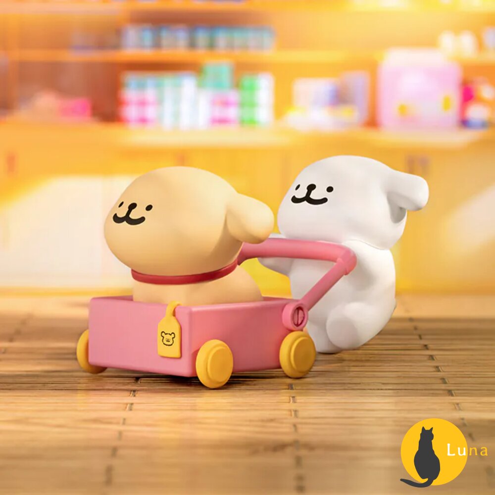 玩樂主義 FUNISM 線條小狗 歡樂連連 盒玩 公仔 盲盒 代理商公司貨-圖片-2