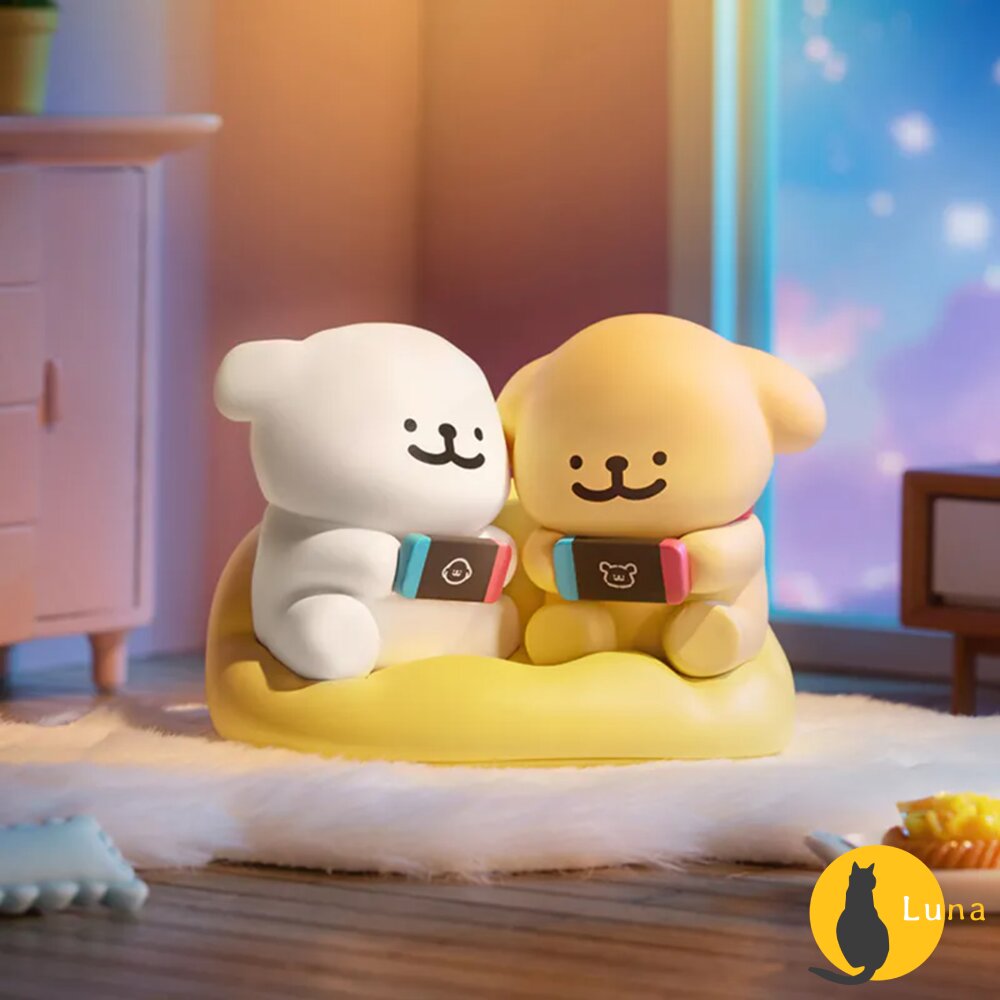 玩樂主義 FUNISM 線條小狗 歡樂連連 盒玩 公仔 盲盒 代理商公司貨-圖片-4