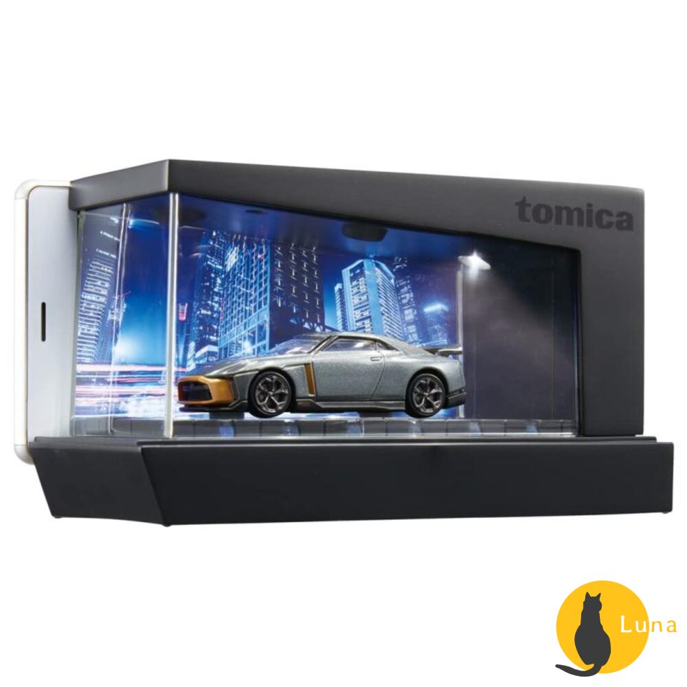 Tomica LED展示中心 電動車庫 可收納小汽車 多美 小汽車 TOMY-圖片-5