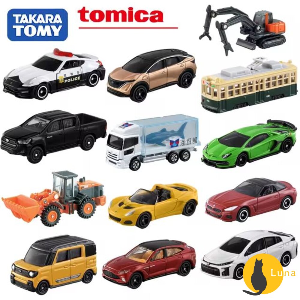 編號87~105Tomica公司貨多美小汽車全新無拆膜紅白盒小車汽車多美模型車