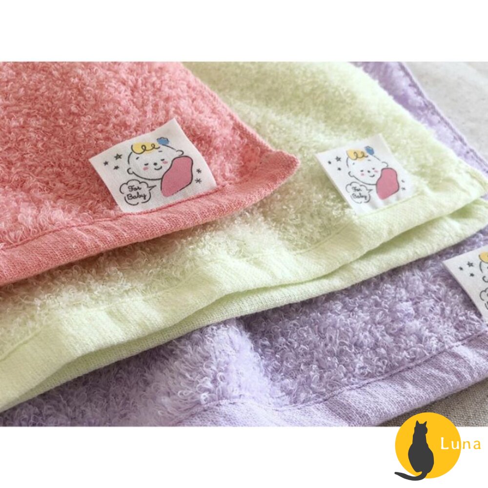 日本製 津OBORO 新生兒 嬰兒 純棉 方巾 口水巾 毛巾 快速吸水 紗布巾 親膚 敏感肌-圖片-2