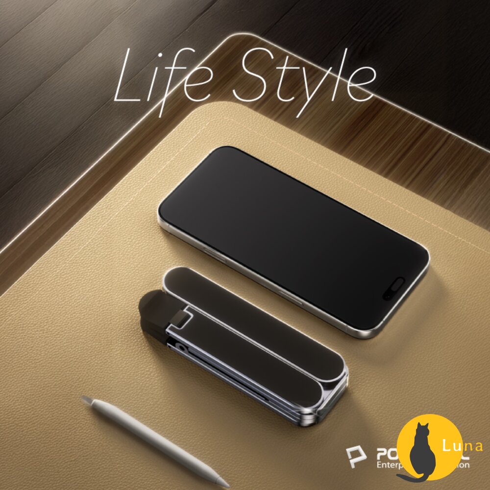 POLYWELL 集線器 筆電 支架 6段高度 可折疊 筆電支架 鋁合金 USB Type-C 寶利威爾-圖片-9