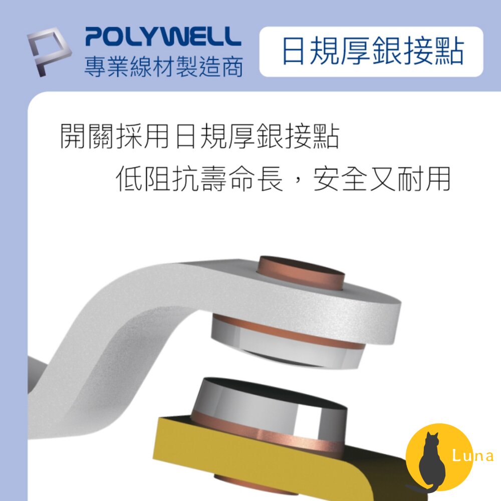 POLYWELL 節能小壁插 3P轉2P 省空間 2切2座 獨立開關 台灣製造MIT 寶利威爾-圖片-7
