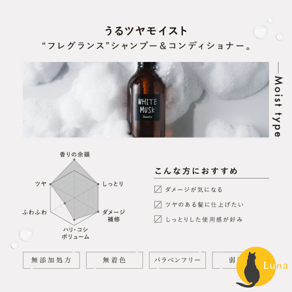日本境內 John's Blend 香氛 潤澤 修護 洗髮精 潤髮乳 保濕 無添加 無矽靈-圖片-6