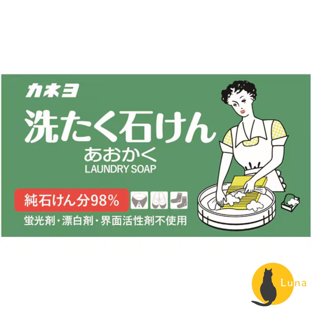 日本 KANEYO 家耐優 家事皂 洗衣皂 香皂 肥皂 衣領去汙皂 去油皂 抗菌防臭-圖片-2