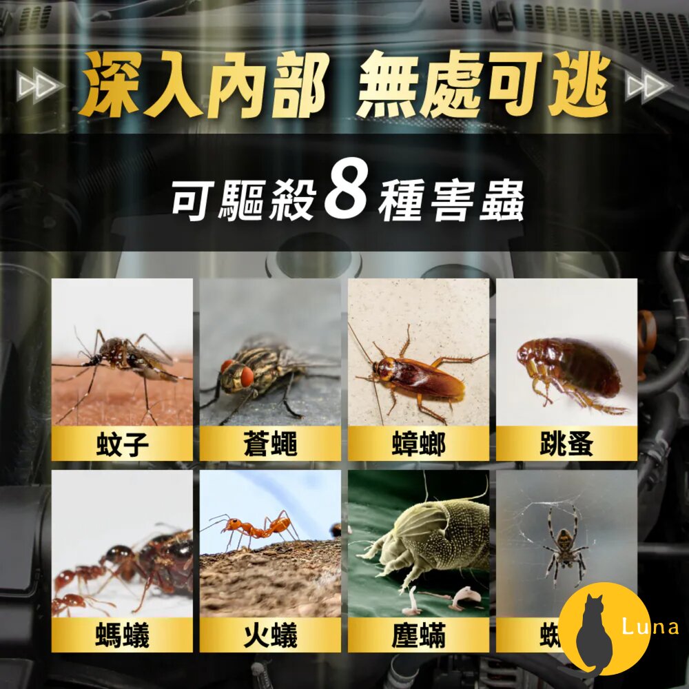 鱷魚 車用 氣霧式 抗菌噴霧 除蟲噴霧 100ml 車用 抗菌 芳香噴霧 汽車芳香 除蟲-圖片-2