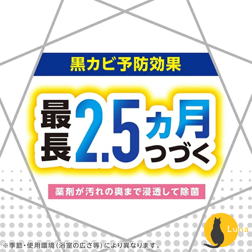 日本 地球製藥 浴廁 防霉 煙霧劑 水煙式 廁所 浴室 防霉 去味 抑制黴菌 消臭 不含氯-圖片-5
