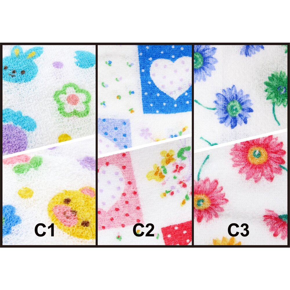 日本製純棉印花復古毛巾 DAIKO 純棉100% 12入-圖片-4