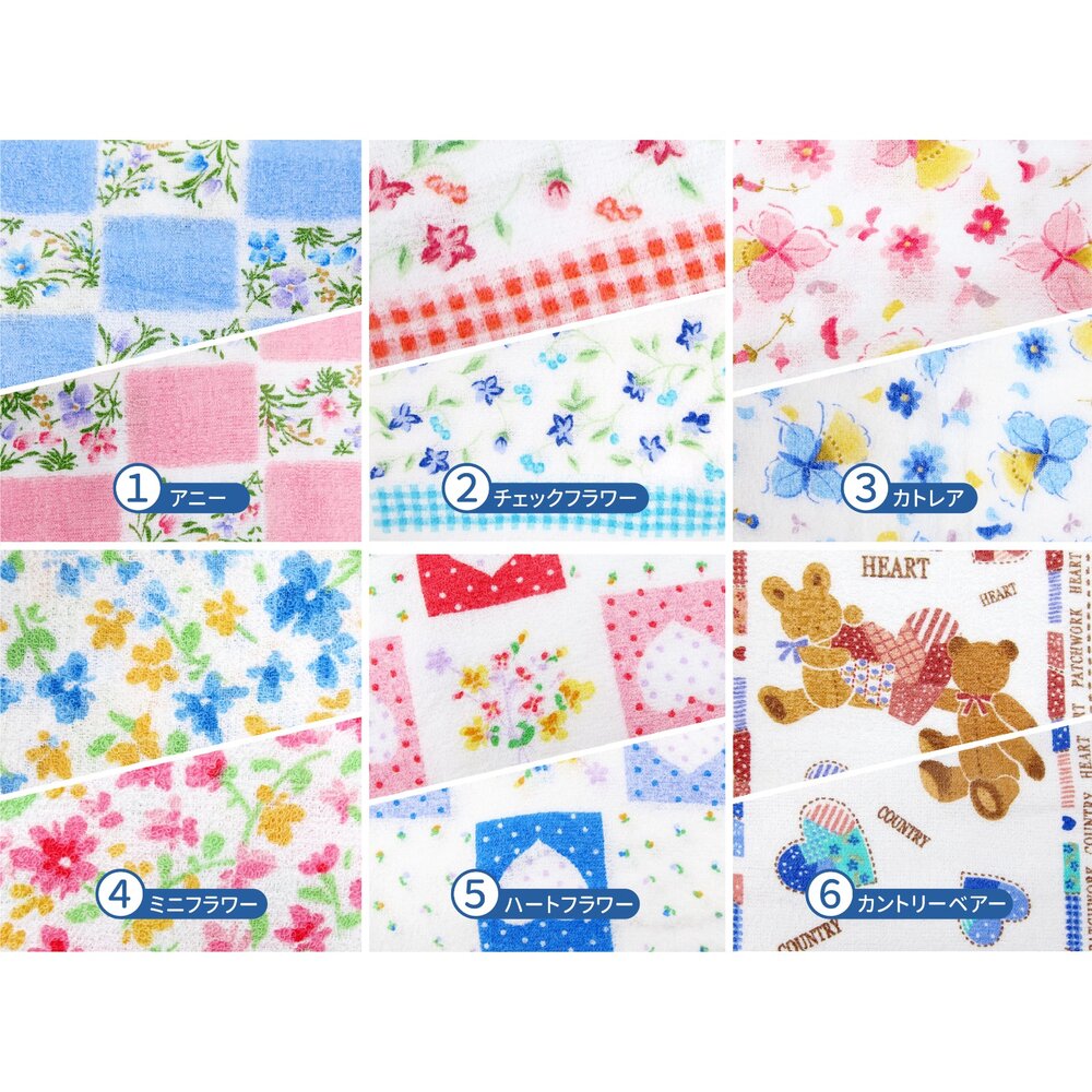 日本製純棉印花復古毛巾 DAIKO 純棉100% 12入-圖片-5