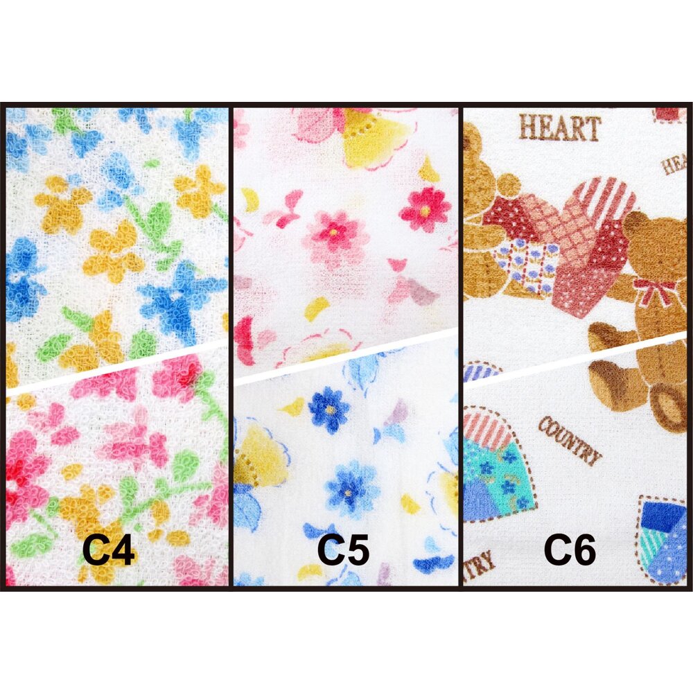 日本製純棉印花復古毛巾 DAIKO 純棉100% 12入-圖片-5