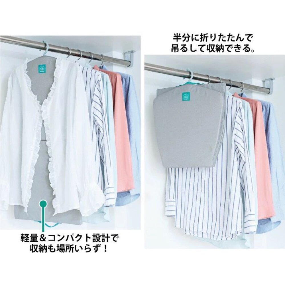 燙衣板 掛燙板 燙衣墊 #日本直送 COGIT收納折疊2面耐熱燙斗板#蒸汽熨斗#燙馬燙台 #燙馬#熨斗架-圖片-9