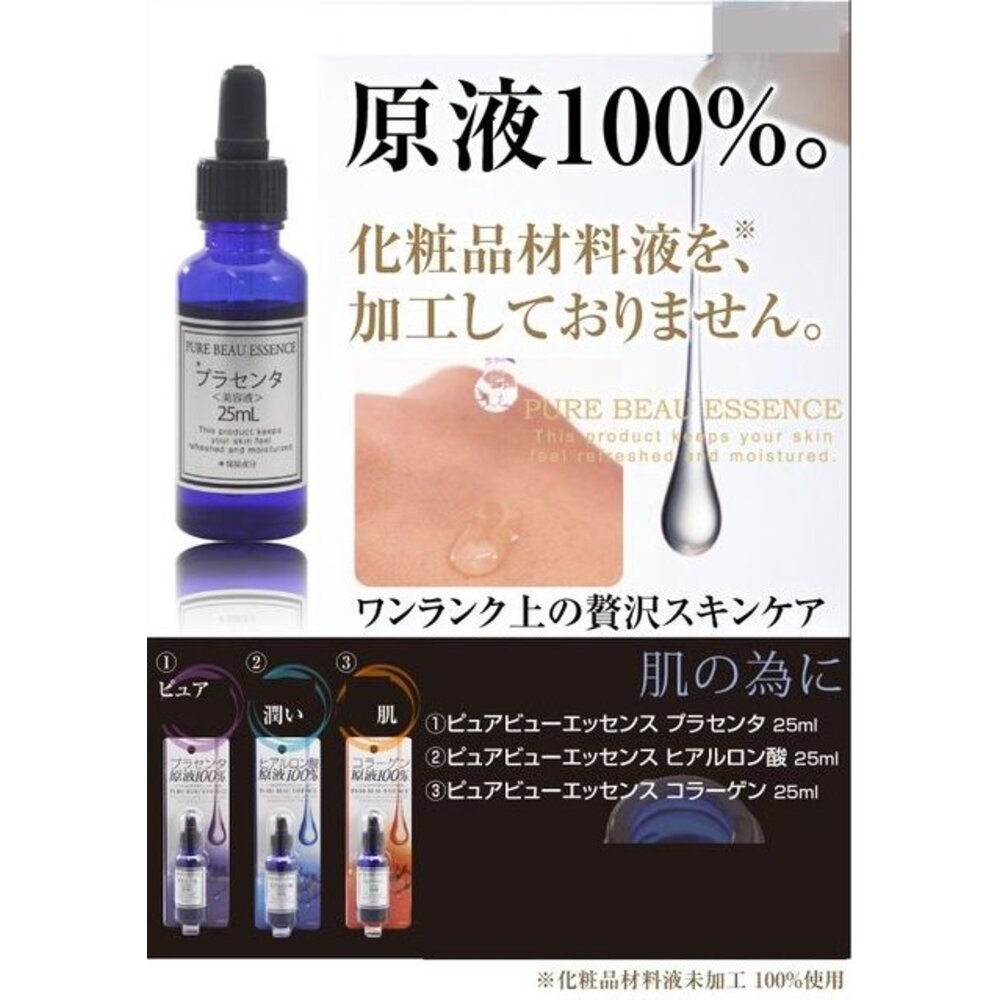 日本直送|預購|日本製 100%玻尿酸美容原液 25ml-圖片-7