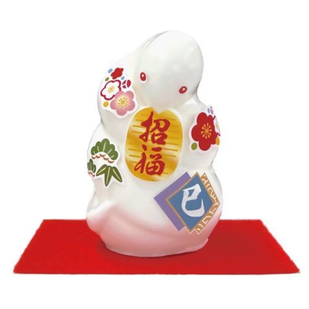 日本直送|現貨|日本2025年蛇年 石鹼福氣皂(迎春)69g-圖片-4