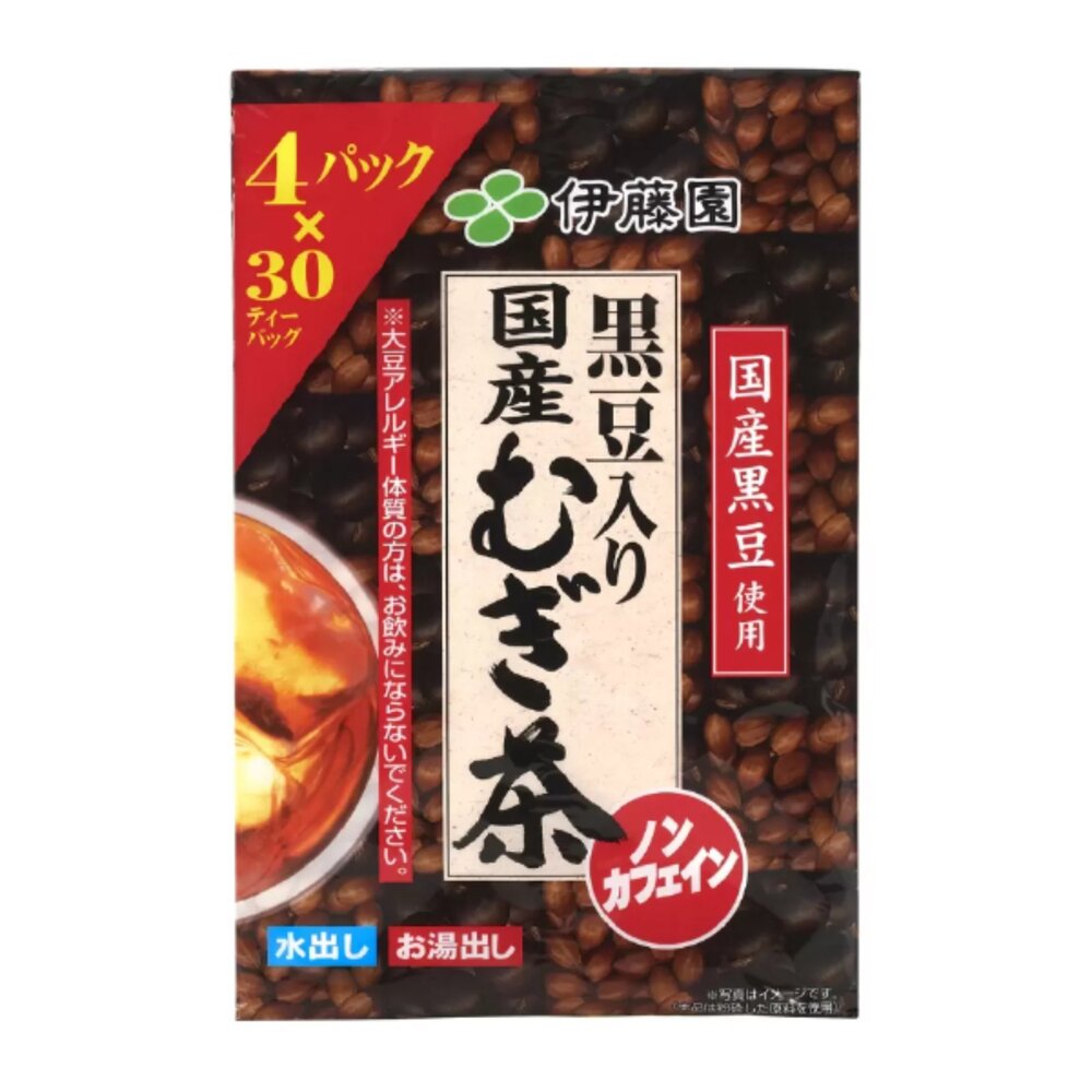 日本直送|現貨|日本伊藤園國產大麥黑豆茶240G-圖片-3