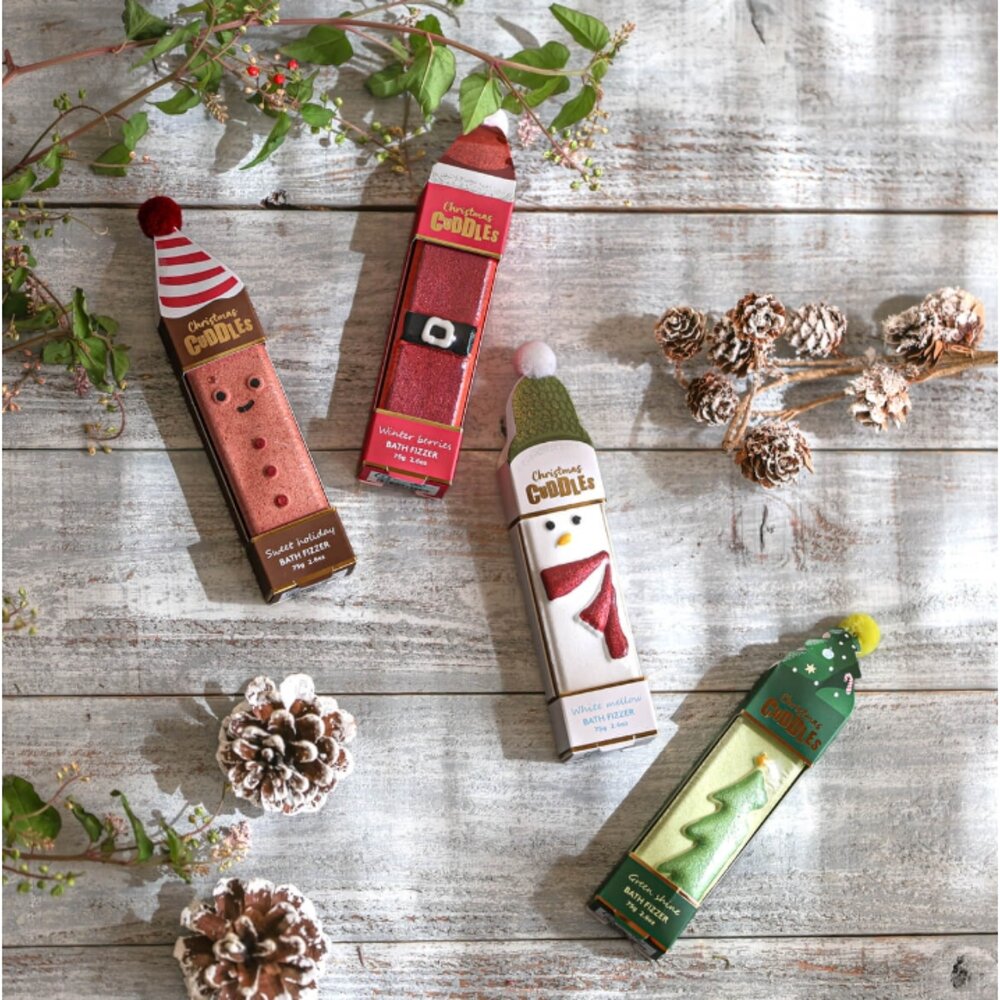 日本直送|現貨|日本CUDDLES 聖誕限定入浴劑系列(隨機出貨)-圖片-9
