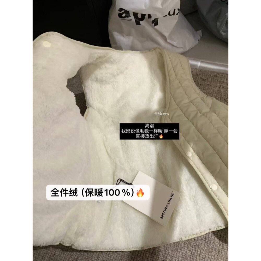 現貨|Metwo全件絨保暖背心 #小心機單品#防風#保暖-圖片-3