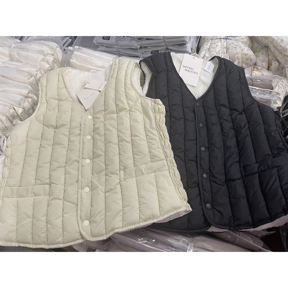 現貨|Metwo全件絨保暖背心 #小心機單品#防風#保暖-圖片-4