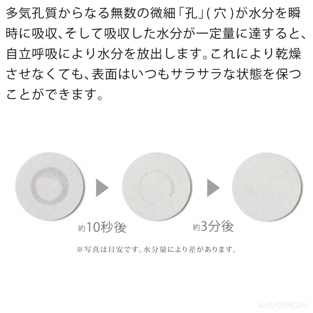 日本 &NE 珪藻土除濕消臭萬用片|衣櫃鞋櫃抽屜防潮除臭片-圖片-7