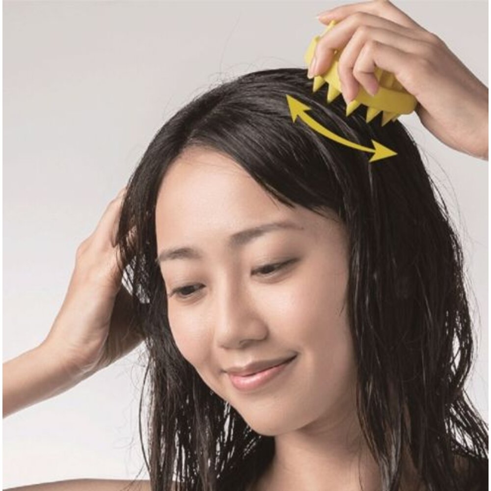 日本直送|預購|日本AKAISHI 2way 頭皮護理洗髮刷 SCALP CARE SHAMPOO BRUSH-圖片-4