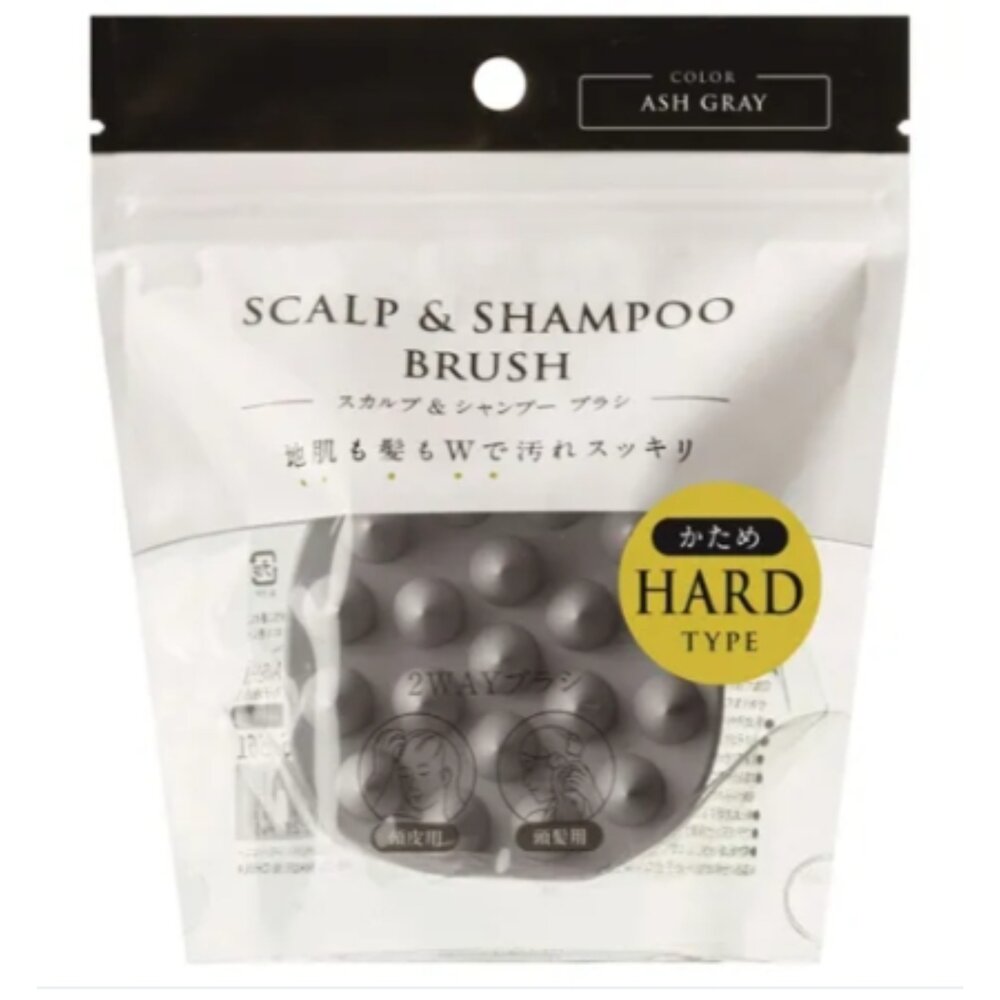 日本直送|預購|日本AKAISHI 2way 頭皮護理洗髮刷 SCALP CARE SHAMPOO BRUSH-圖片-9