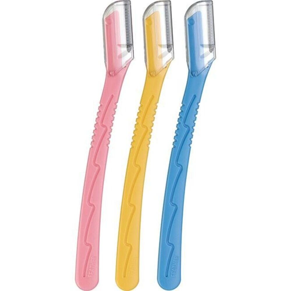 日本製原裝 Piany羽毛美容不咬肉修眉刀#安全除毛刀 #修眉達人推薦#女用剃刀 手毛 腿毛 腋毛-圖片-11