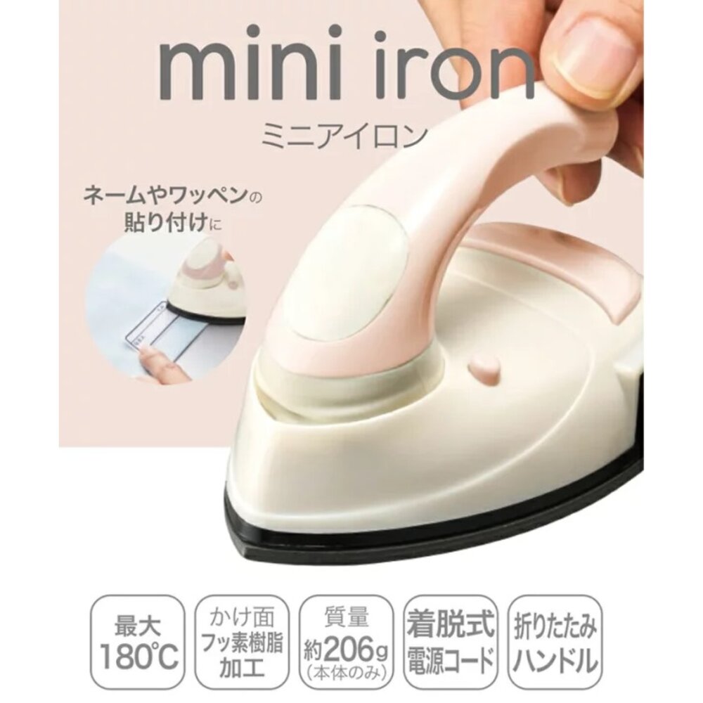 日本PIERIA迷你熨斗 攜帶型熨斗-圖片-9