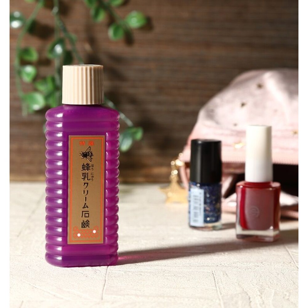 #日本境內版 蜂乳洗面石鹼洗面乳 日本製-圖片-4