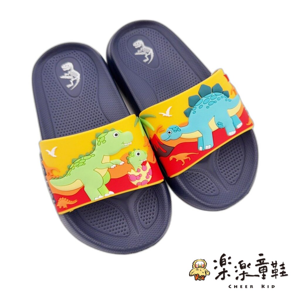 【限量特價!!!】台灣製MIT恐龍拖鞋-圖片-1