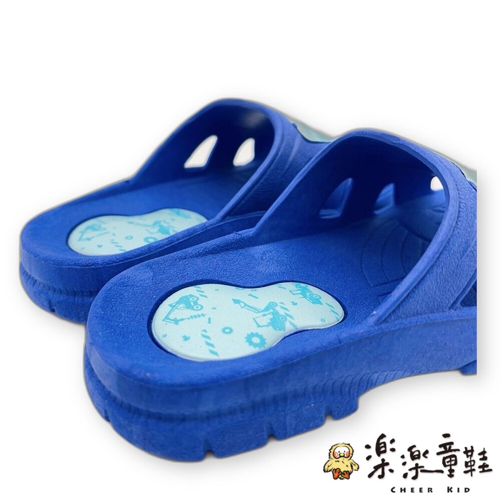 台灣製男童挖土機室內拖鞋-圖片-2