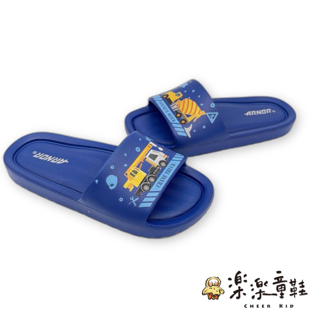 男童工程車拖鞋-圖片-4