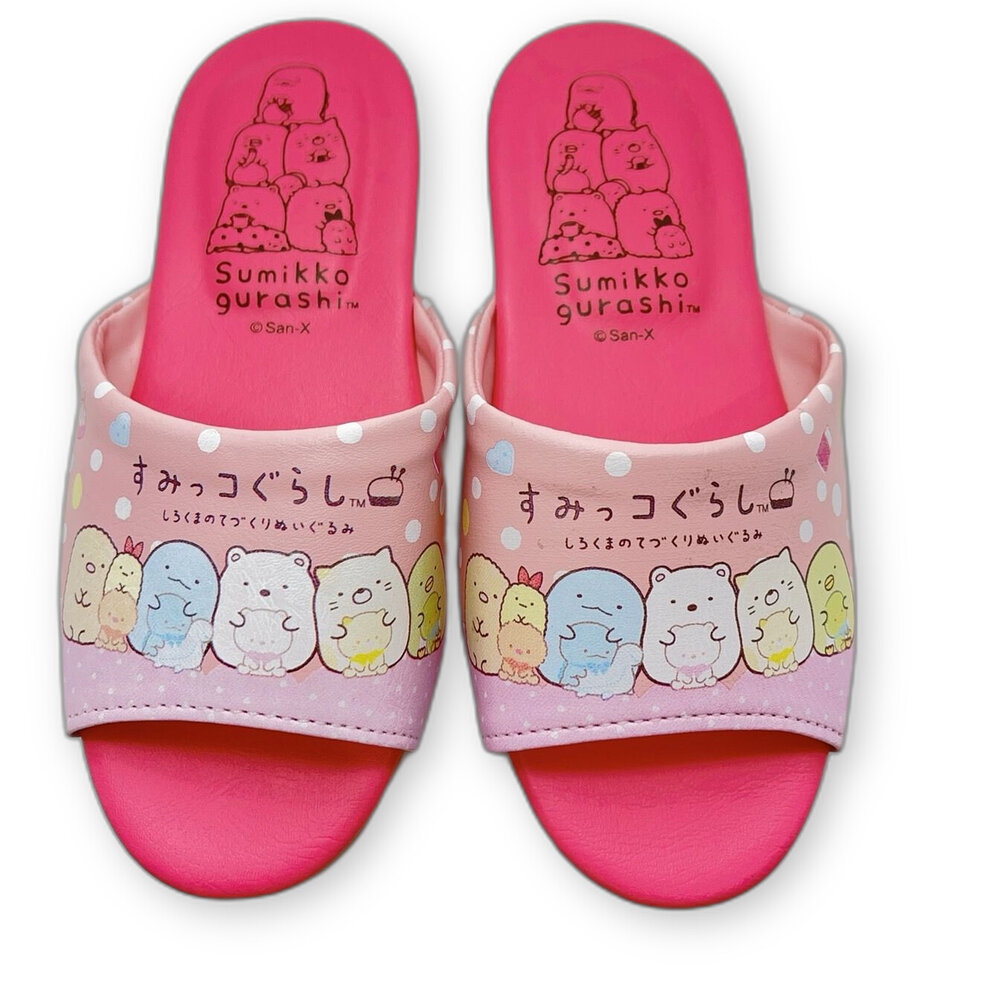 B026-1-【斷碼出清不退不換】台灣製角落生物室內拖鞋