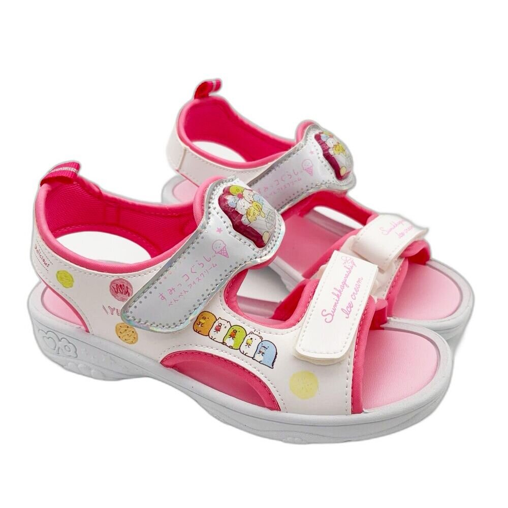 B032-【斷碼出清不退不換】台灣製角落生物電燈涼鞋