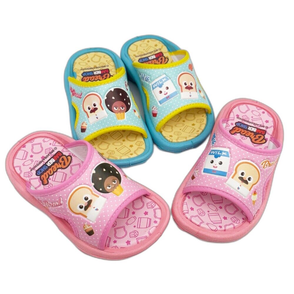 B045-【限量特價!!】天才麵包理髮師拖鞋-兩色可選