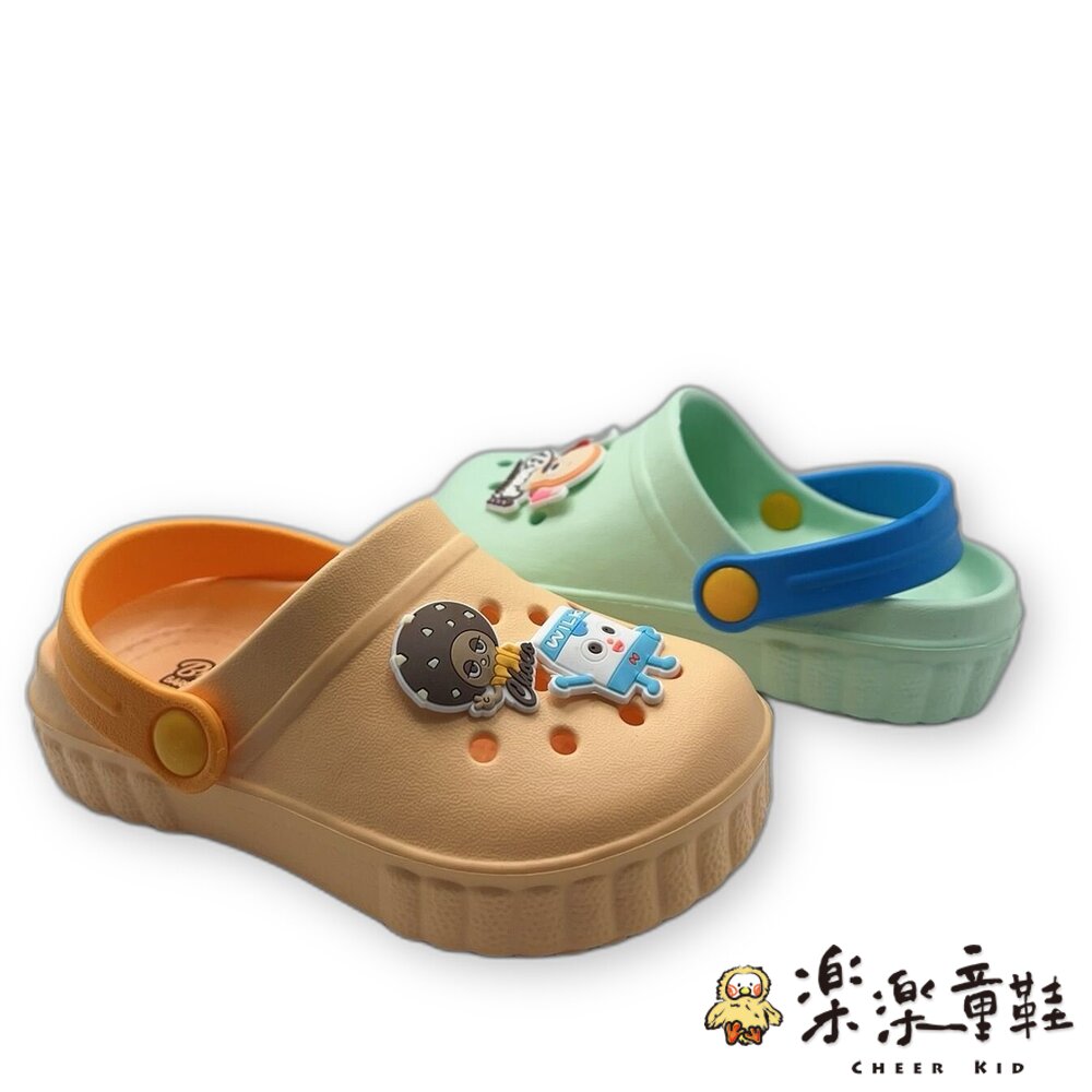 台灣製可愛卡通洞洞鞋-兩色可選-圖片-7