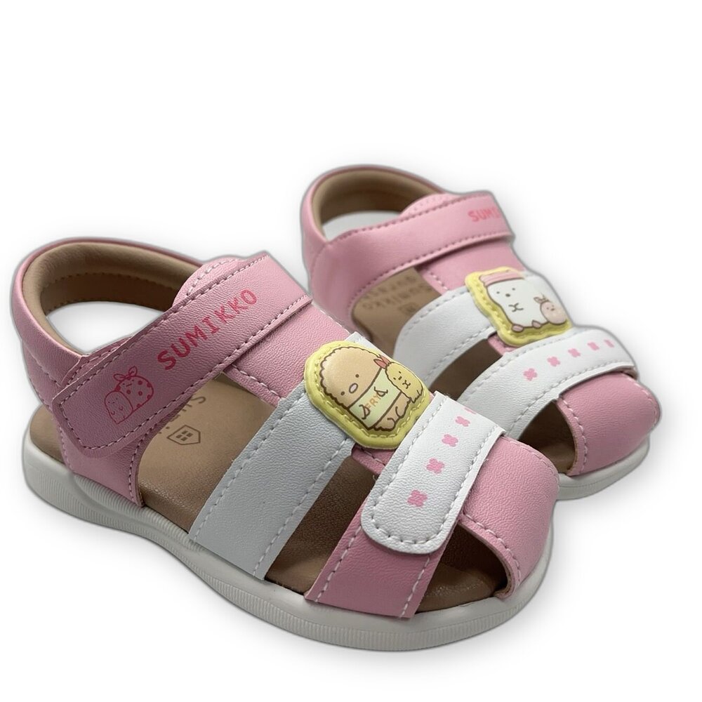 B054-【斷碼出清不退不換】角落生物護趾涼鞋