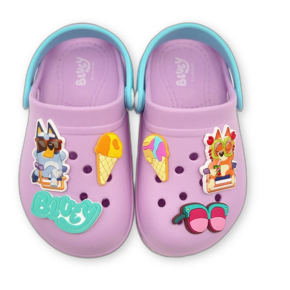 B060-1-可愛卡通女童布希鞋