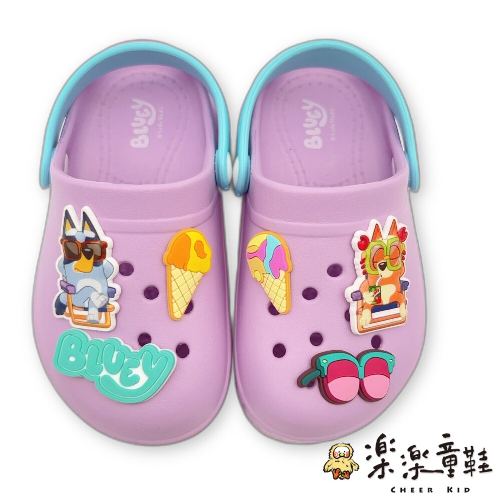 可愛卡通女童布希鞋