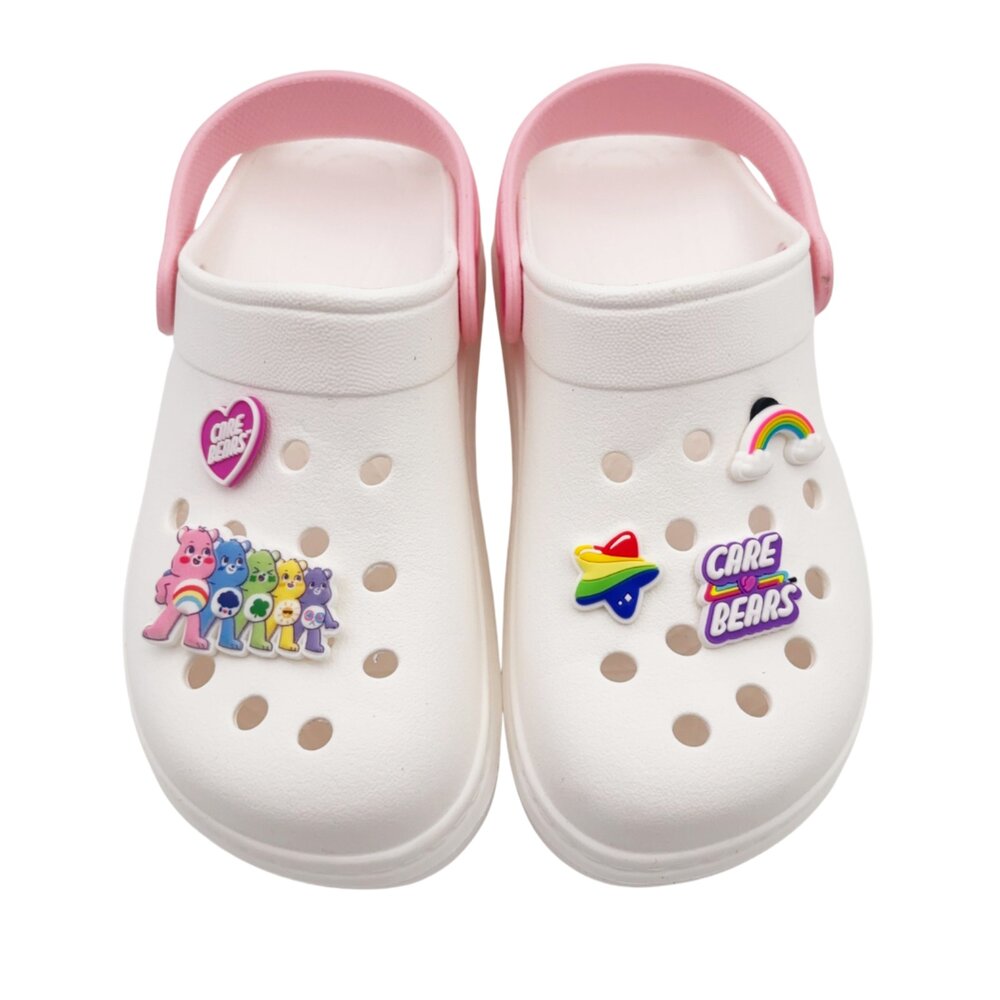 B068-1-台灣製彩虹熊洞洞鞋