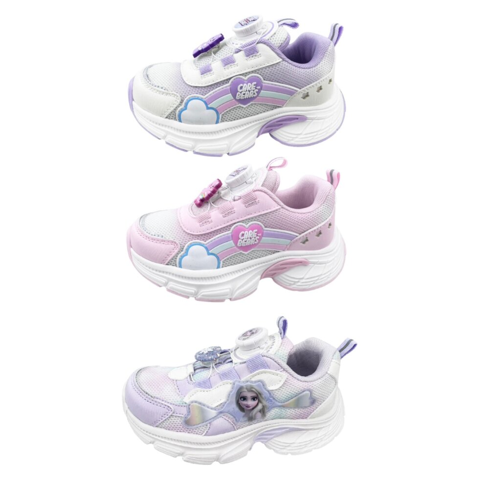 B069-卡通女童旋轉扣運動鞋 兩色可選
