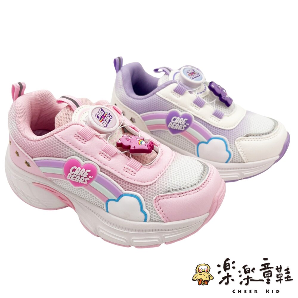 卡通女童旋轉扣運動鞋 兩色可選-圖片-4