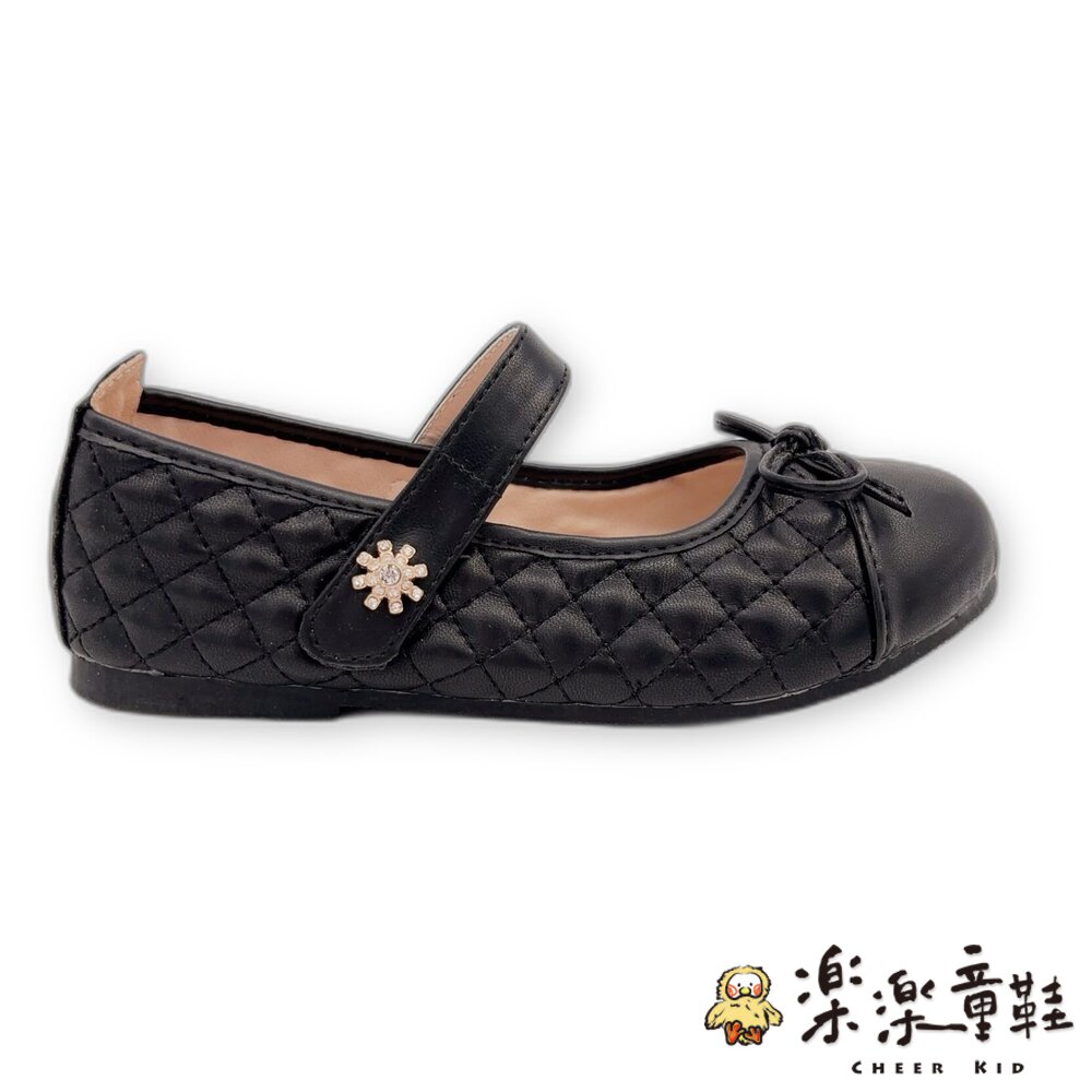 蝴蝶結女童皮鞋-圖片-2