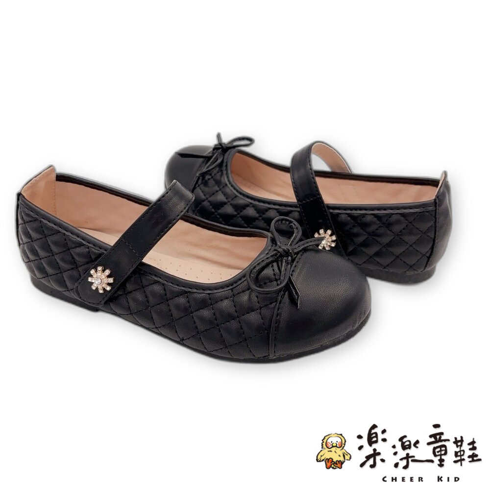 蝴蝶結女童皮鞋-圖片-4