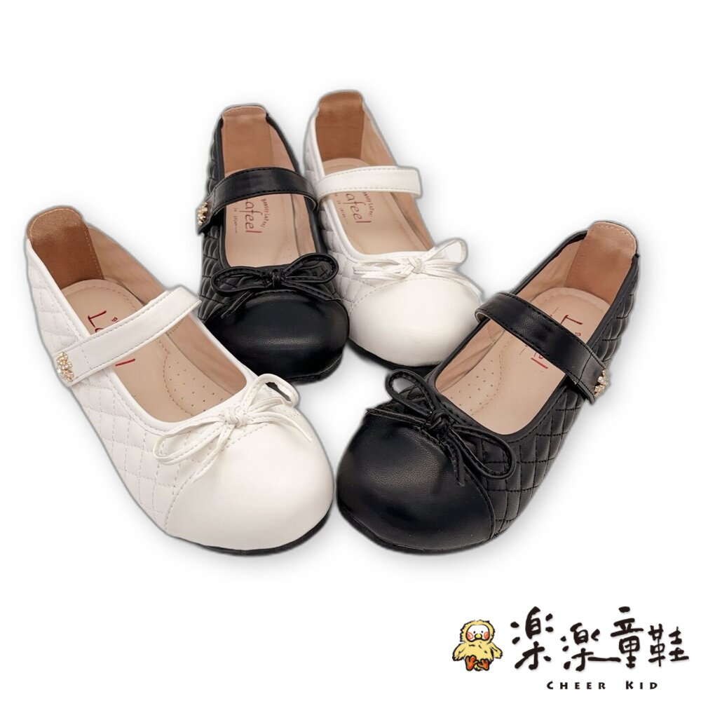 優雅女童菱格鑽花公主鞋-圖片-9