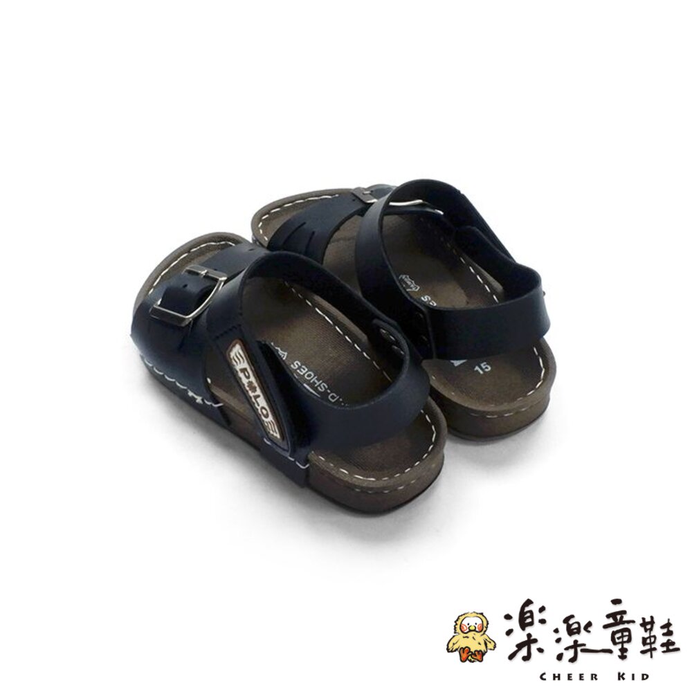 【斷碼出清不退不換】台灣製金屬釦帶涼鞋- 三色可選-圖片-6