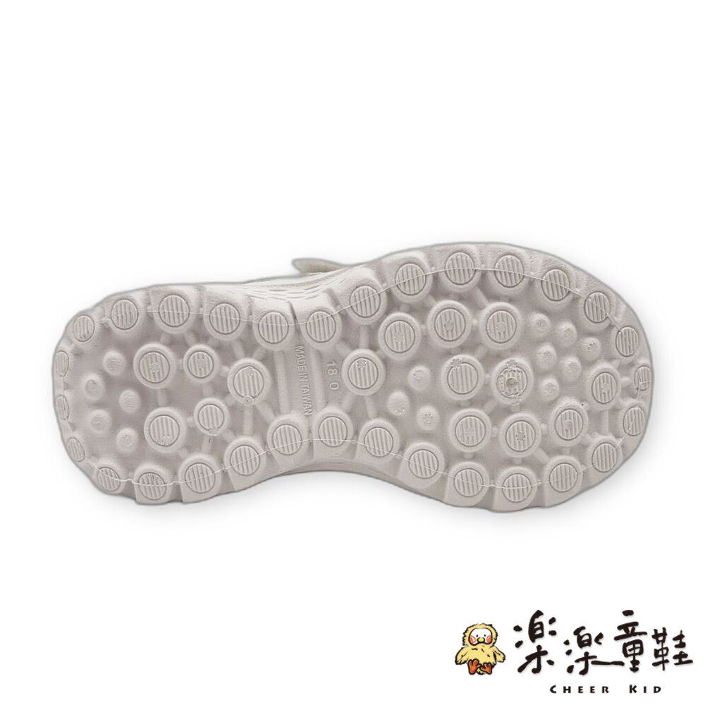 台灣製親子款皮面透氣休閒鞋-白-圖片-3