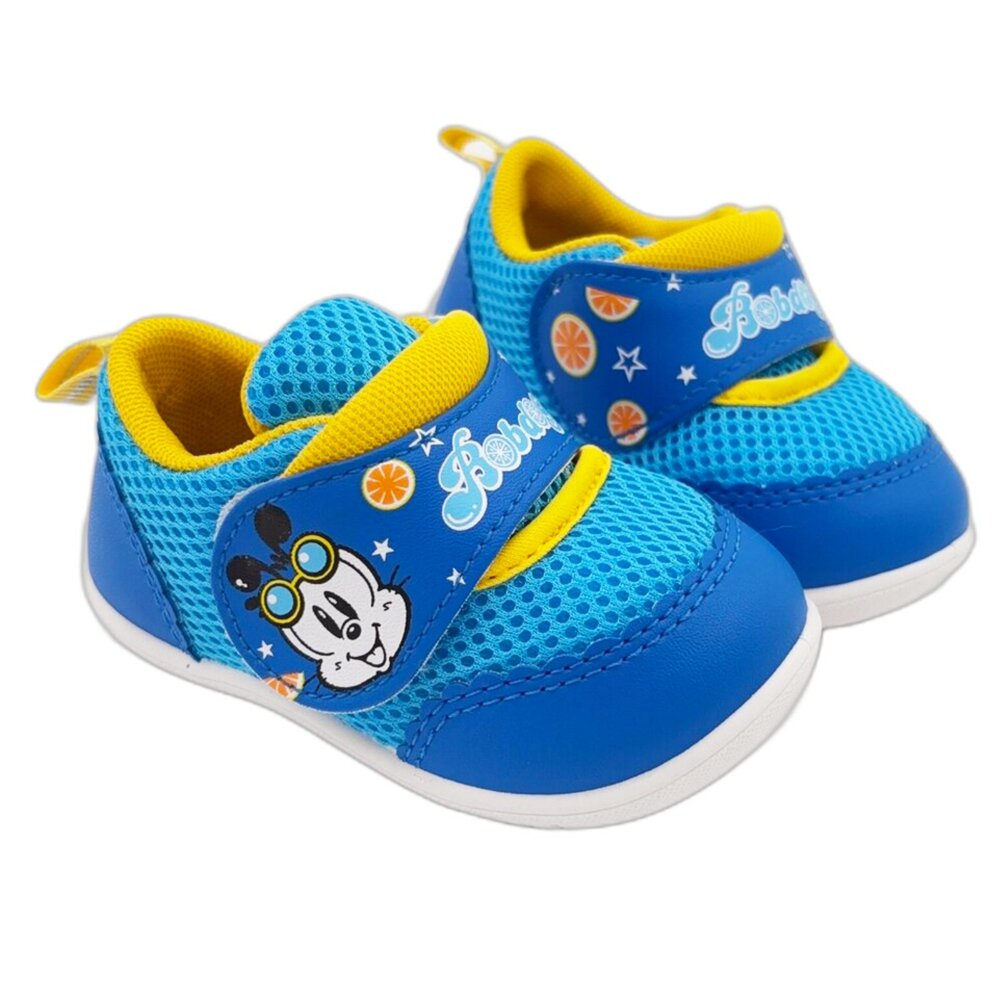 C022-1-台灣製透氣網面休閒鞋-藍