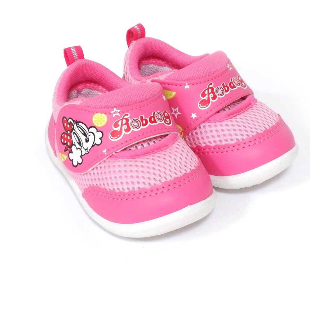 C022-台灣製透氣網面休閒鞋-粉