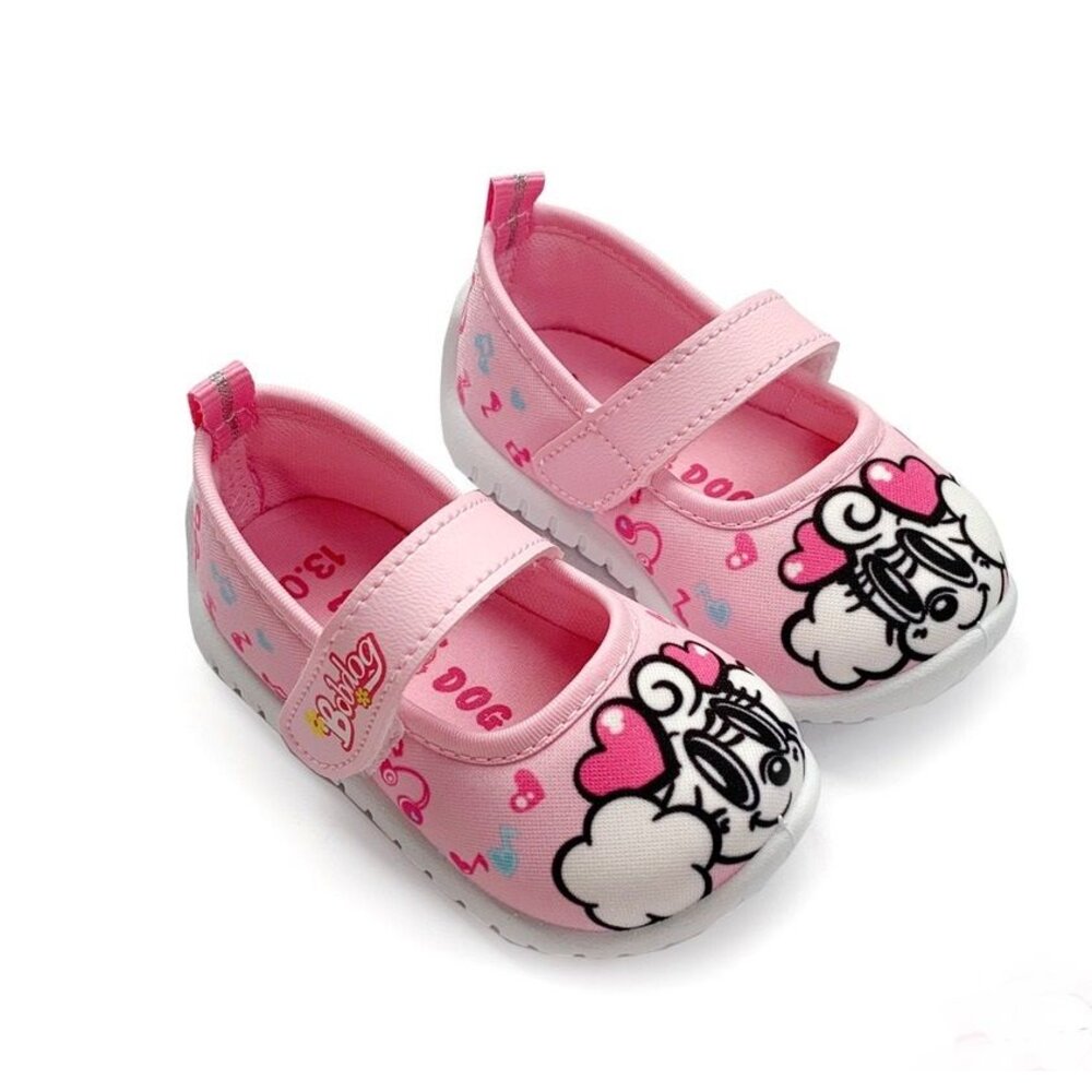 C038-1-【斷碼出清不退不換】台灣製巴布豆娃娃鞋