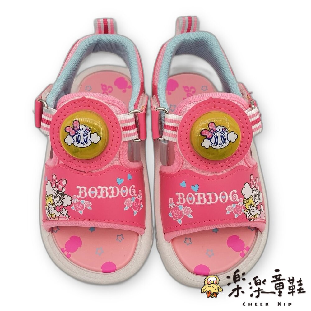 台灣製巴布豆電燈涼鞋-粉色-圖片-1